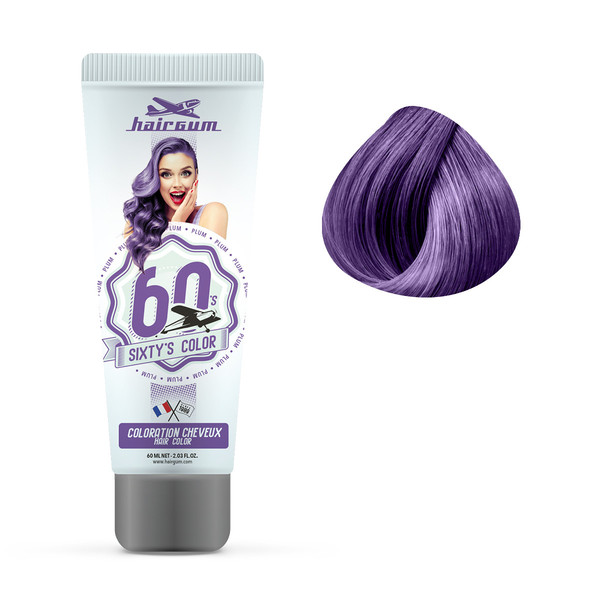 Crème Colorante Sixty's Plum Hairgum 60ml