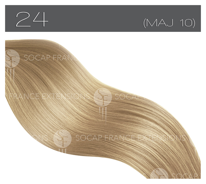 Extensions Adhésives pack tête complète N°24