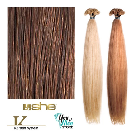 Extensions Naturelles Lisses Kératine System N°12