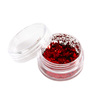 Décor Glitter FLakes pour Ongles Red Peggy Sage 1g