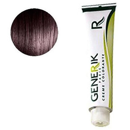 Coloration Sans Paraben N°5,52 Châtain Clair Acajou Rouge Irisé 100ml