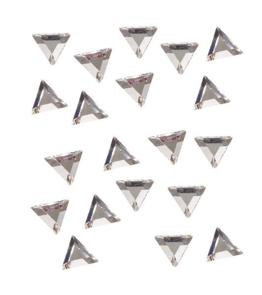 Strass pour Ongles Triangle Argent 3mm Peggy Sage x 20