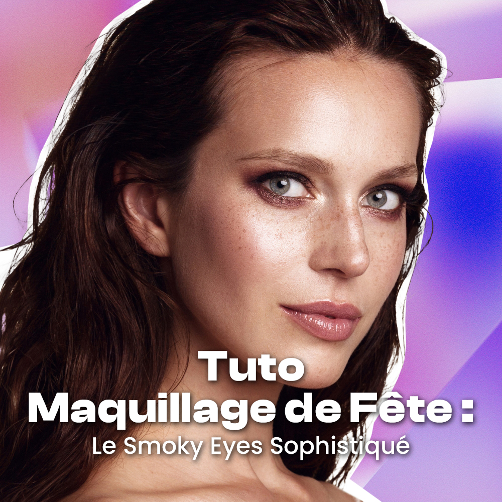 Tuto Maquillage de fête : Le Smoky eyes sophistiqué