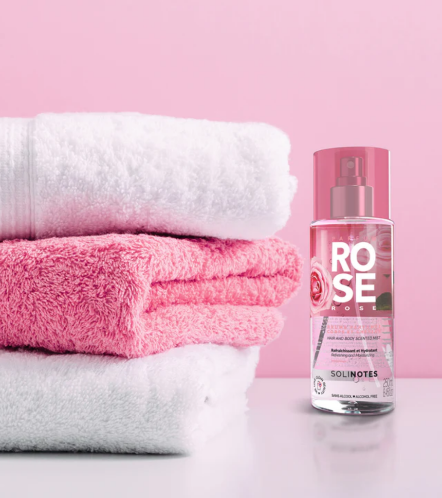 Brume parfumée Rose Solinotes 250ml