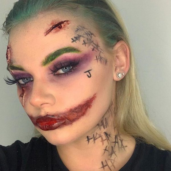 Inspiration Maquillage Jocker Halloween