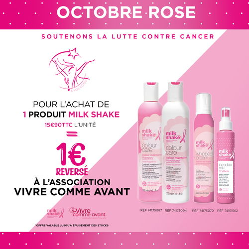 milk shake action octobre rose