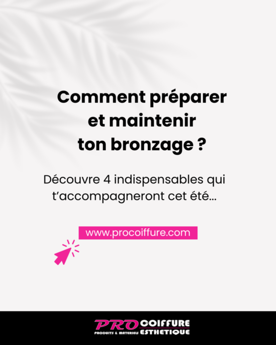 Comment preparer et maintenir ton bronzage