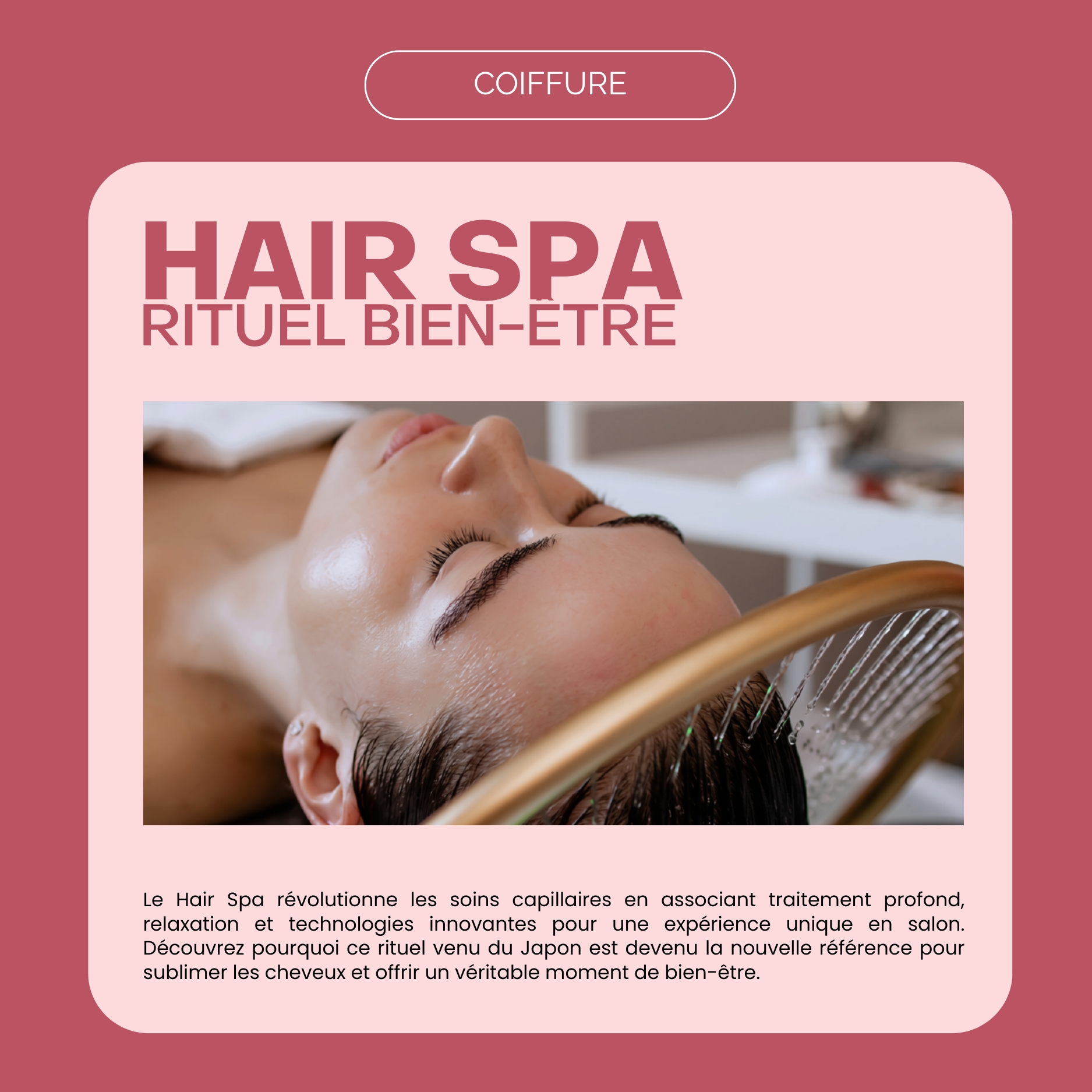 Le Hair Spa : Un rituel de bien-être pour vos cheveux