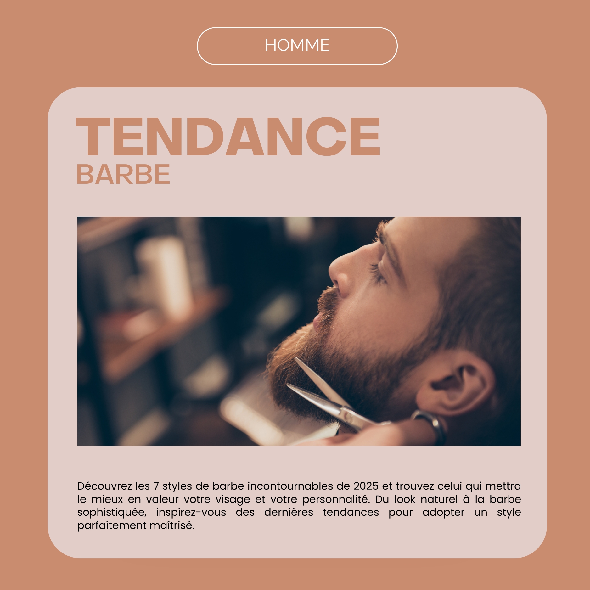 Top 7 des Styles de Barbe à Adopter