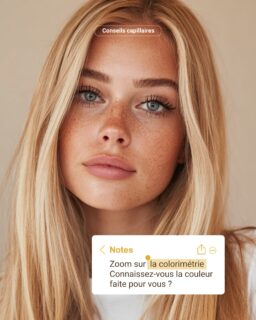 Savais-tu qu’il existe une colorimétrie spécifique pour les cheveux ? 🎨

On t’a préparé un guide complet pour t’aider à trouver la couleur qui pourrait te correspondre, selon ton teint, tes yeux et tes sous-tons.

Mais avant de swiper, une chose importante 👇

Ce guide est un outil, pas une règle.
La plus belle couleur reste avant tout celle qui te fait te sentir bien et qui te ressemble.

Alors utilise-le comme une boussole et pas comme une obligation ✨

#procoiffureesthetique #colorimetriecheveux #colorimétriecheveux