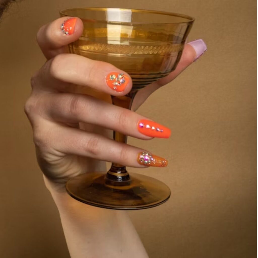 Tendance des ongles 3D pour l'automne 2025