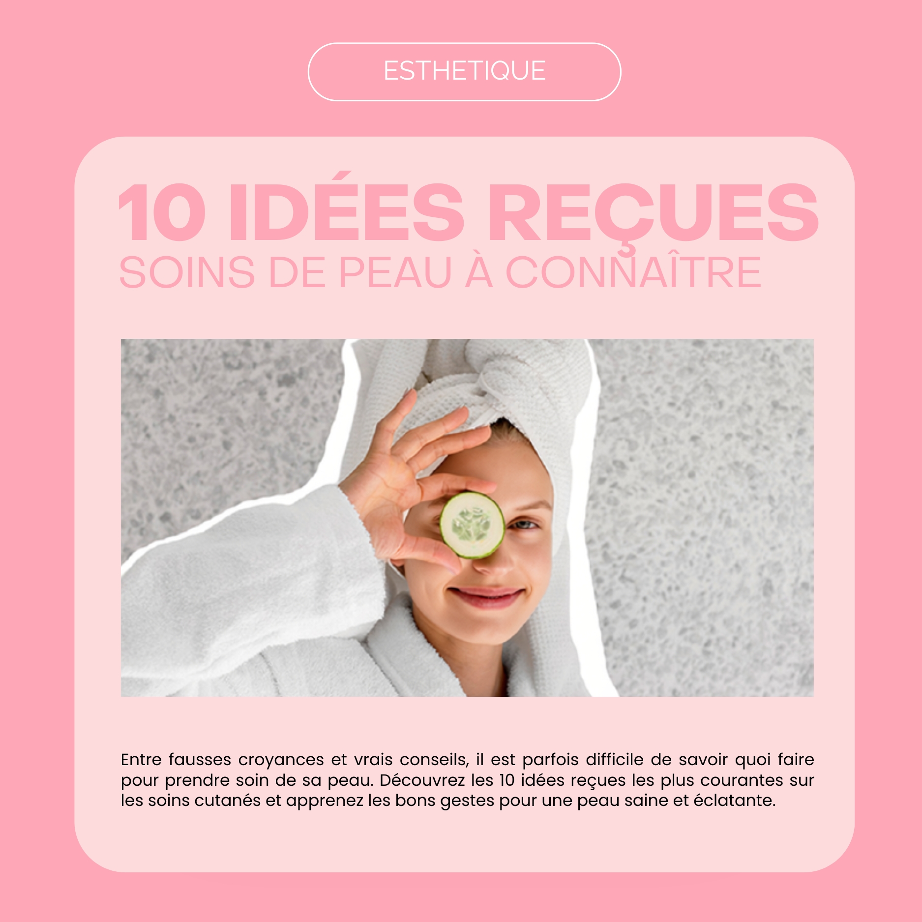 10 idées reçues sur les soins de la peau à connaître