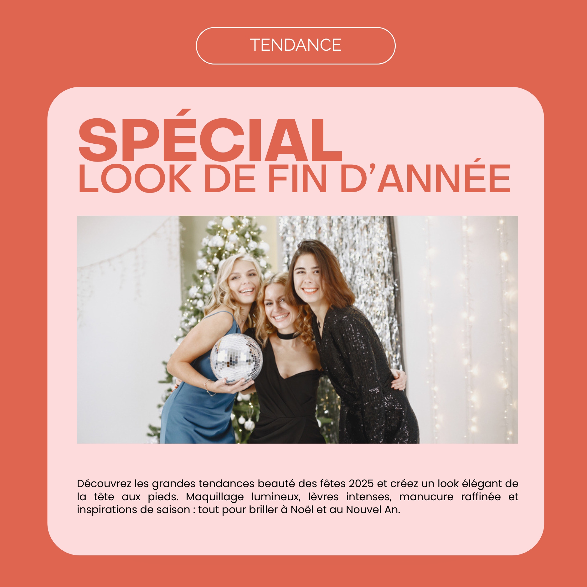 Look de Fêtes 2025 : Les tendances incontournables