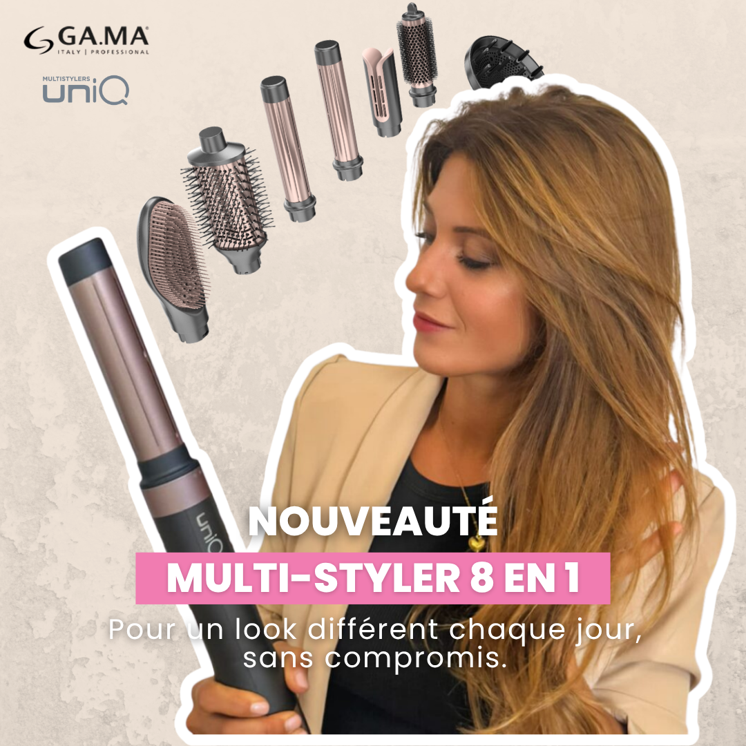 Uniq Vibrance : 8 embouts pour réinventer chaque coiffage