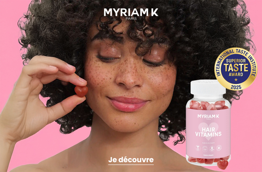 Love Gummies Vitamines Cheveux Myriam K Boite de 60