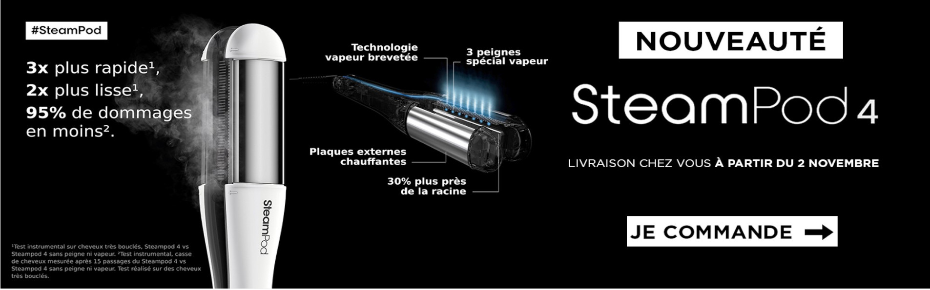 Découvrez le nouveau Steampod 4 de l'Oréal Professionnel x Rowenta