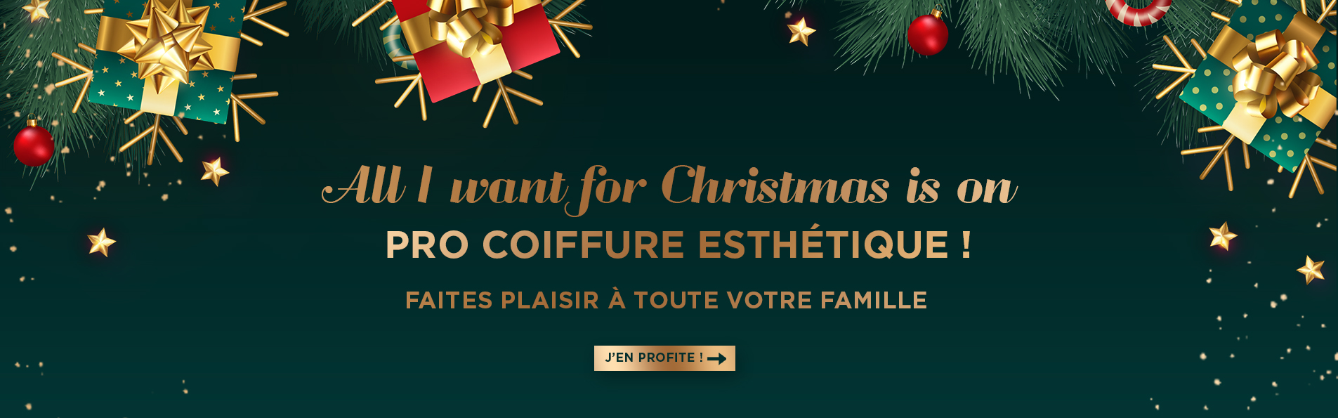 Découvrez notre sélection d'idées cadeaux Noël pour femmes, hommes et enfants en coiffure, esthétique et onglerie