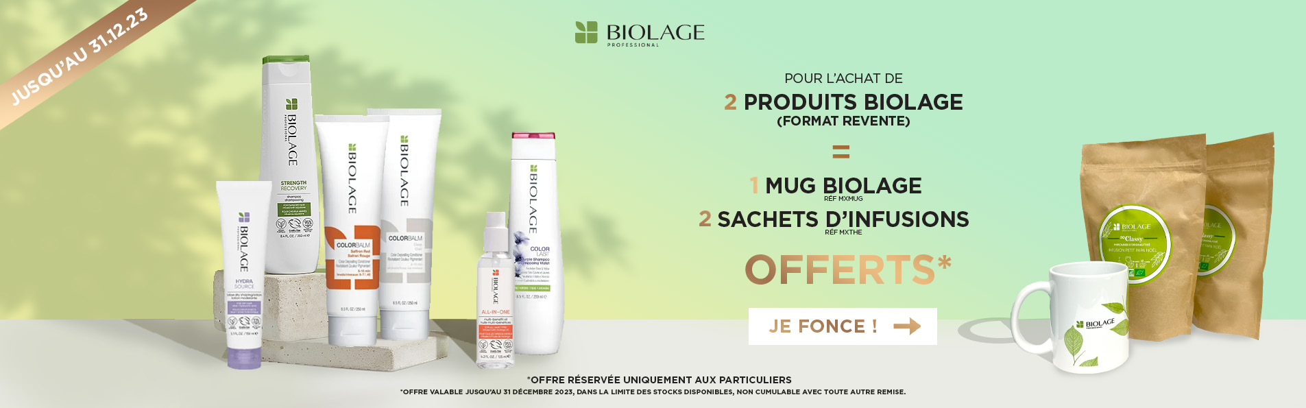 Offre Biolage Décembre 2023