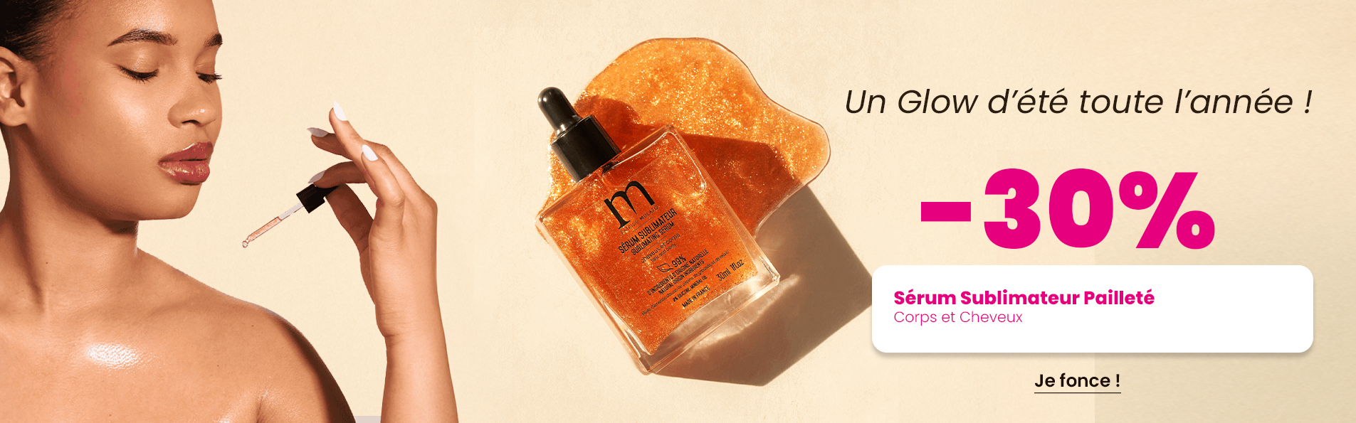 Offre Sérum Sublimateur Pailleté Mulato