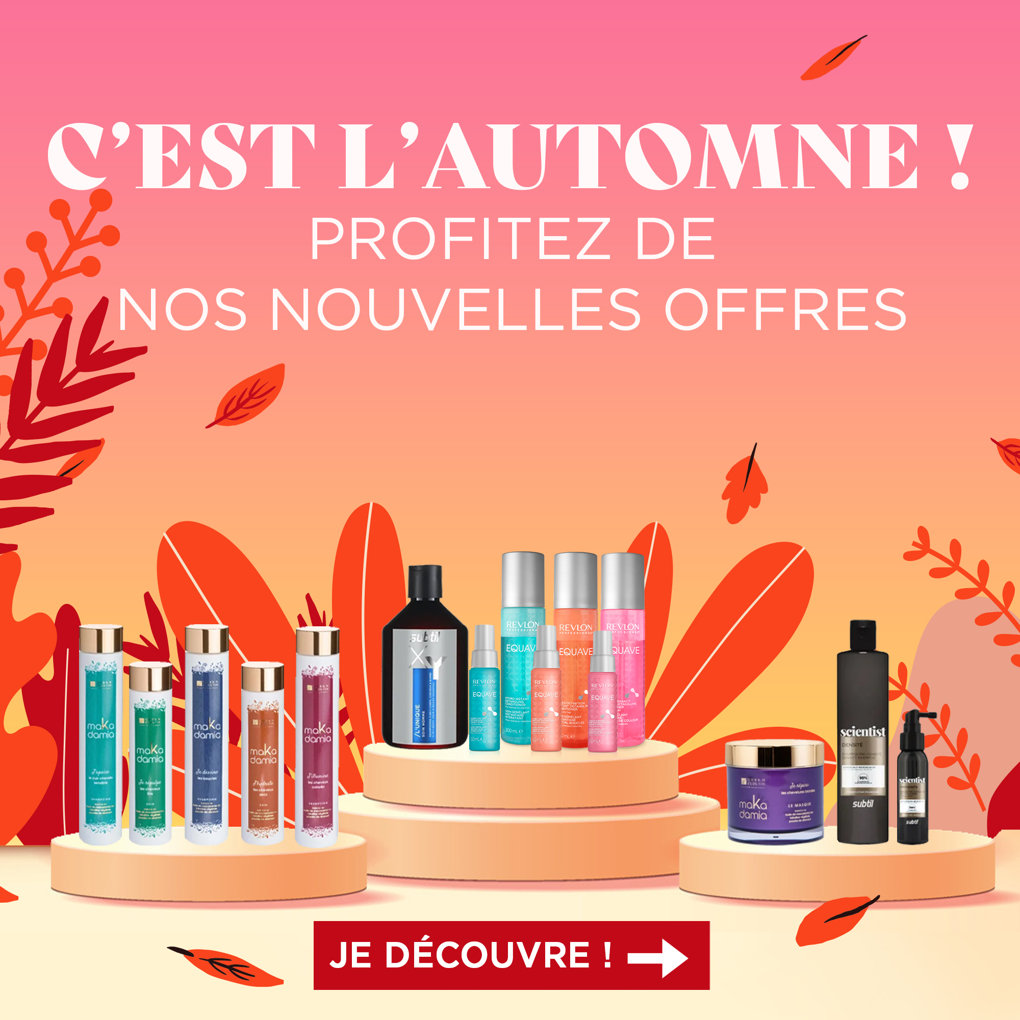 Offres Octobre 2023 Pro Coiffure Esthétique