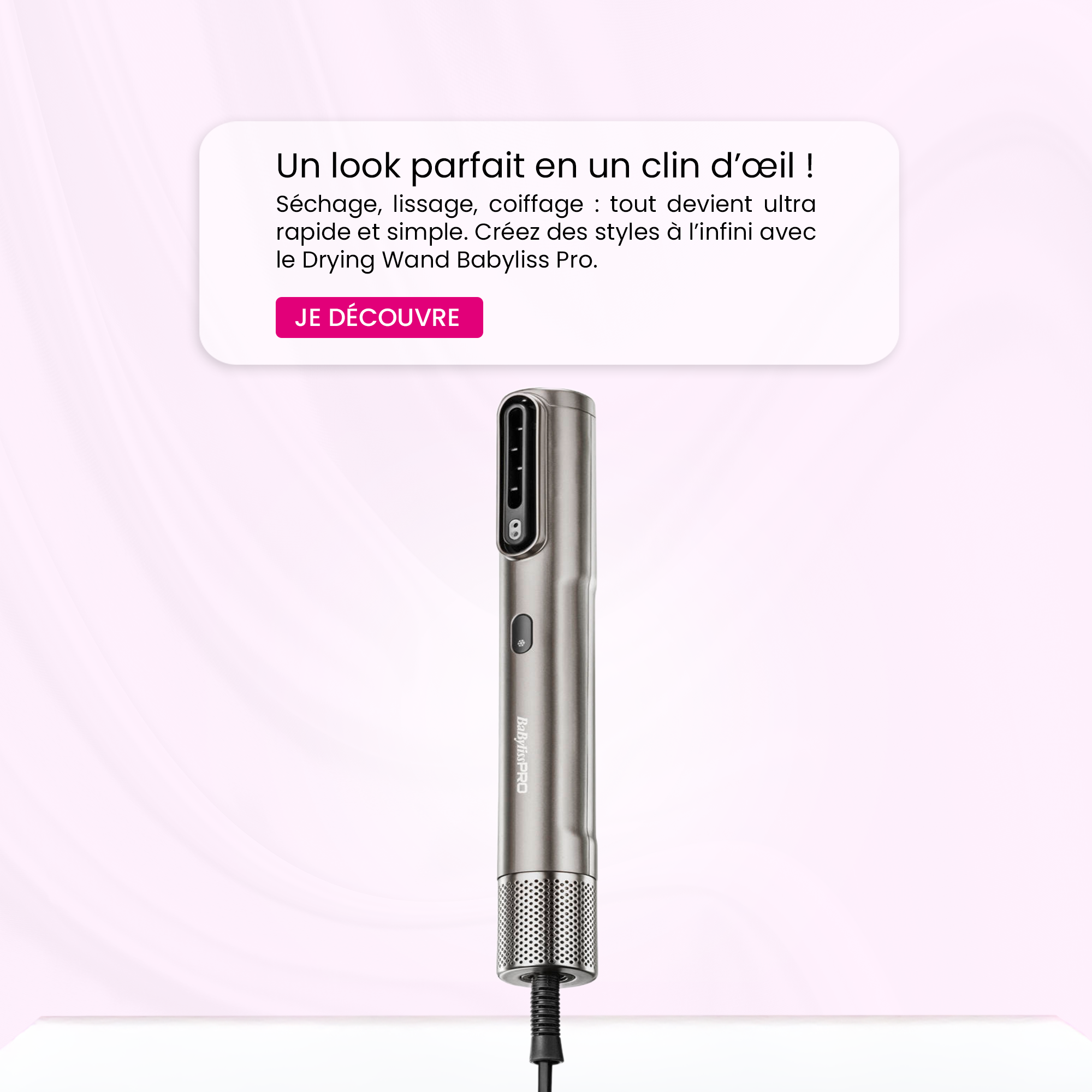 Sèche-cheveux Drying Wand Babyliss Pro