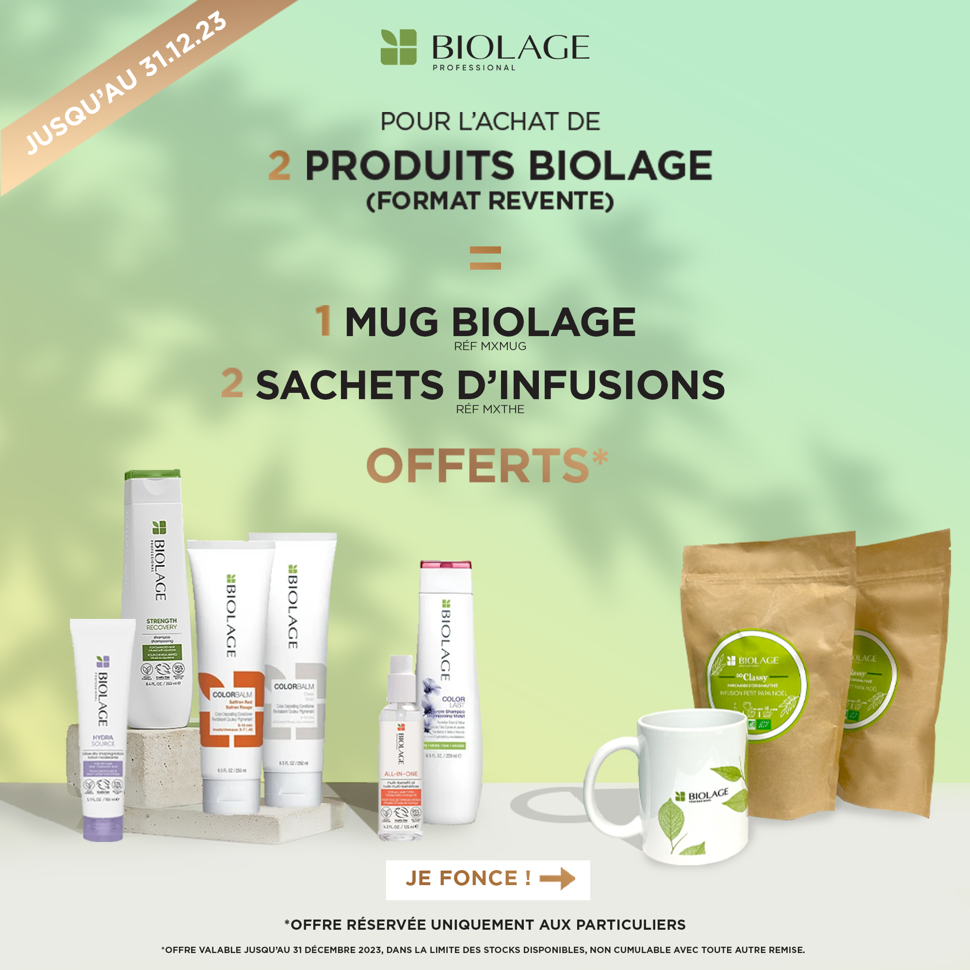 Offre Biolage Décembre 2023
