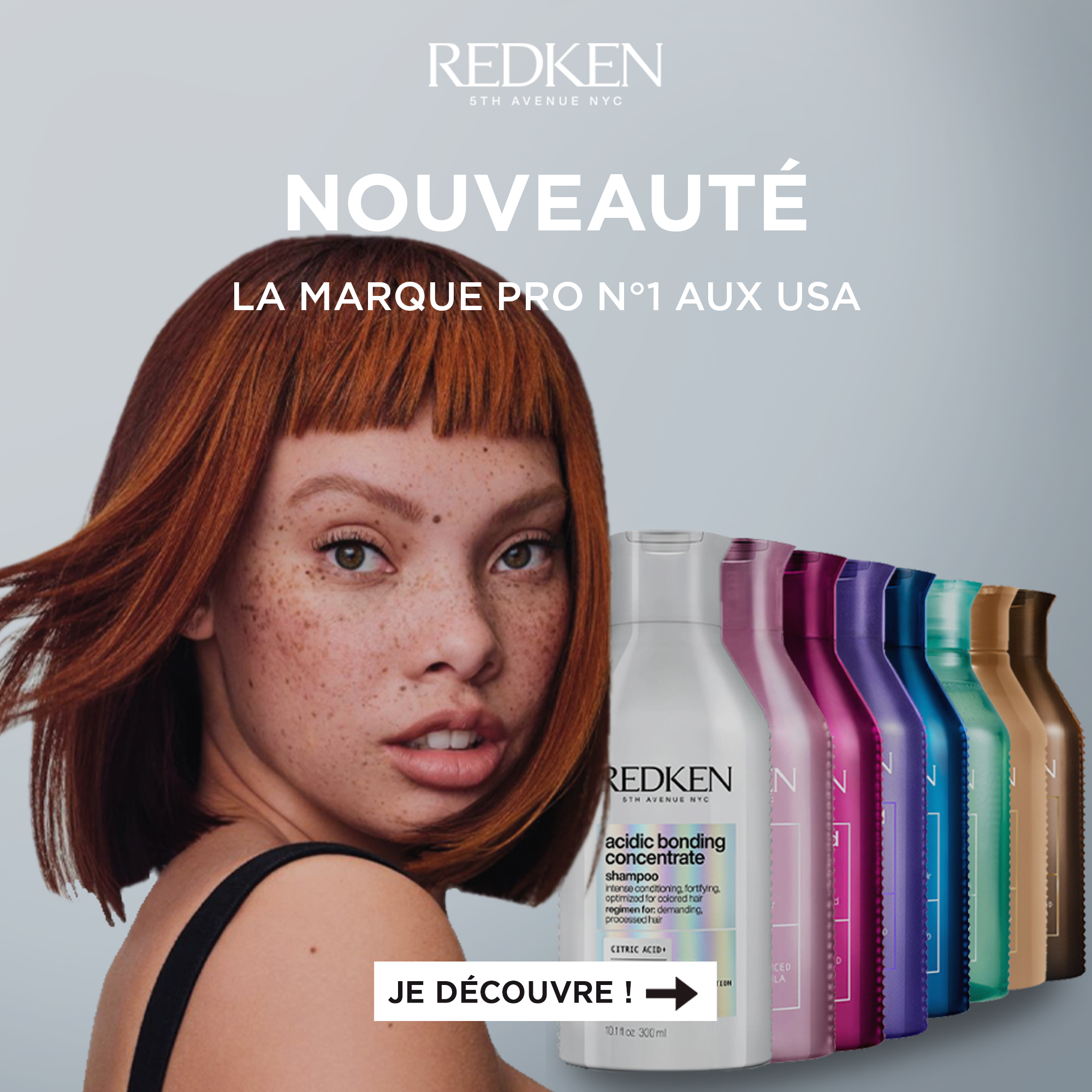 Nouveautés marque de shampoings et soins Redken