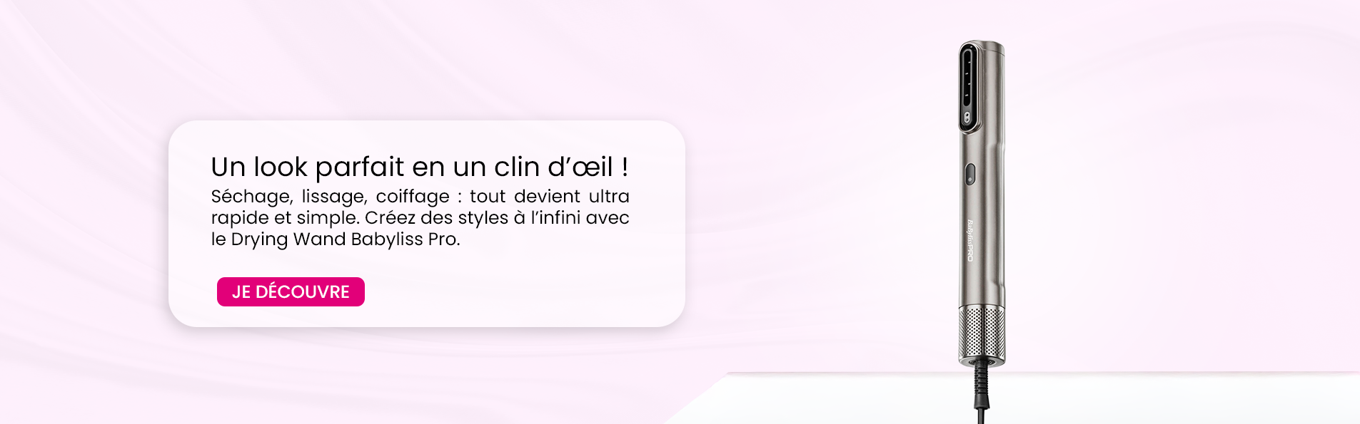Sèche-cheveux Drying Wand Babyliss Pro