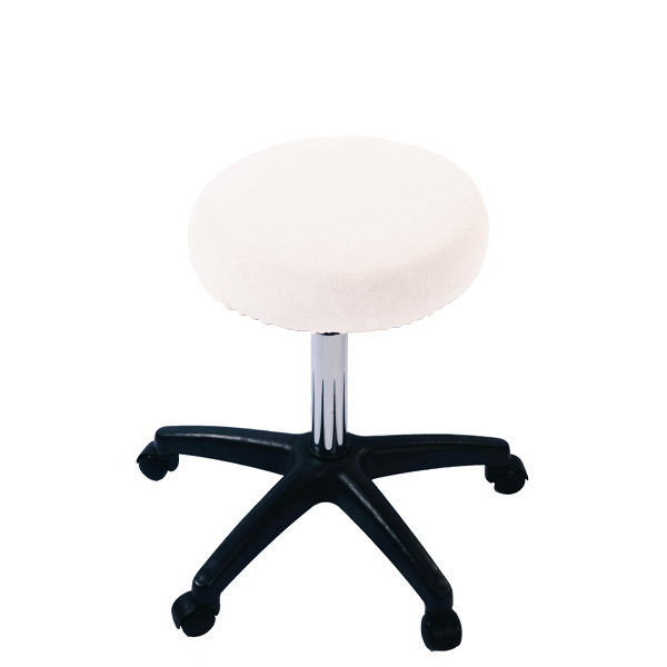 Housse Tabouret Blanche T.1Novelastic